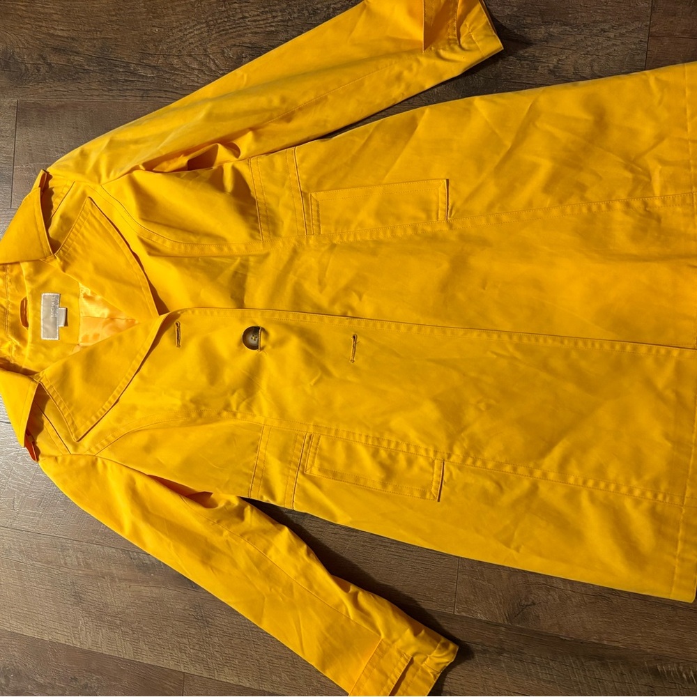Michael Kors Yellow Pea Coat
